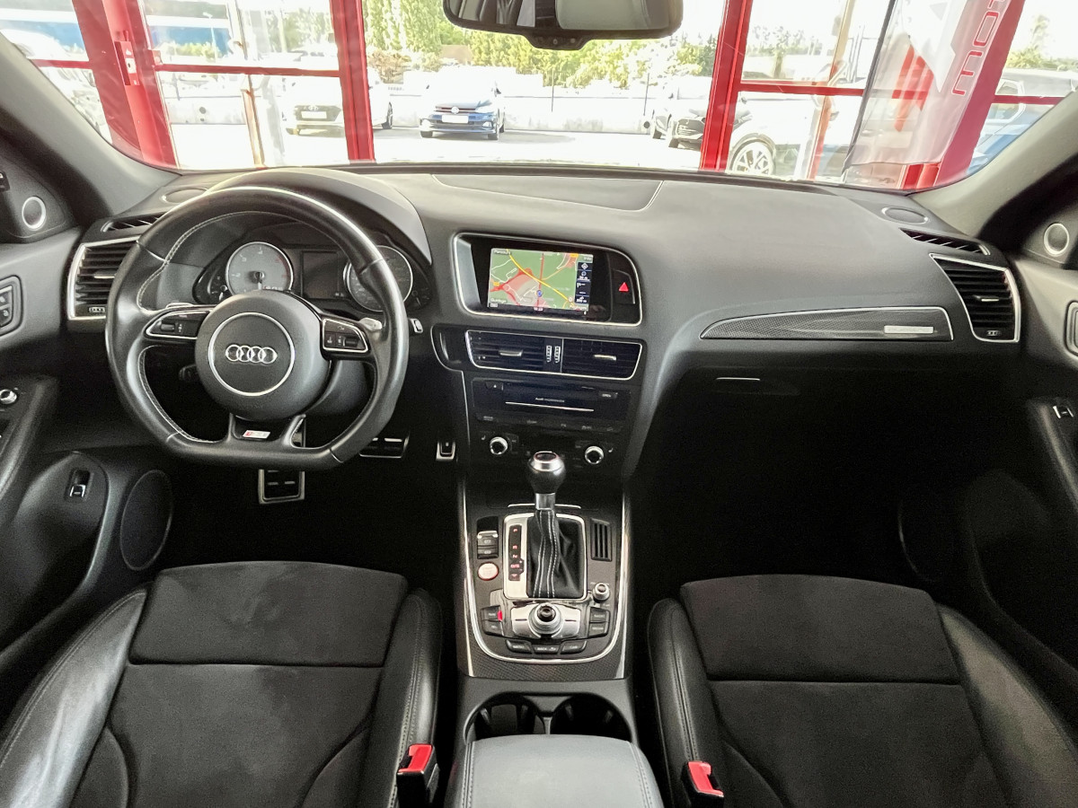 AUDI SQ5 3,0  TDI V6 326 COMPETITION  BVA8 QUATTRO ATTELAGE  GPS HIFI B&O KEYLESS REGULATEUR ADAPTATIF  BI-XENON  PARK PILOT  DRIVE SELECT JANTE 21  EXCELLENT ETAT
