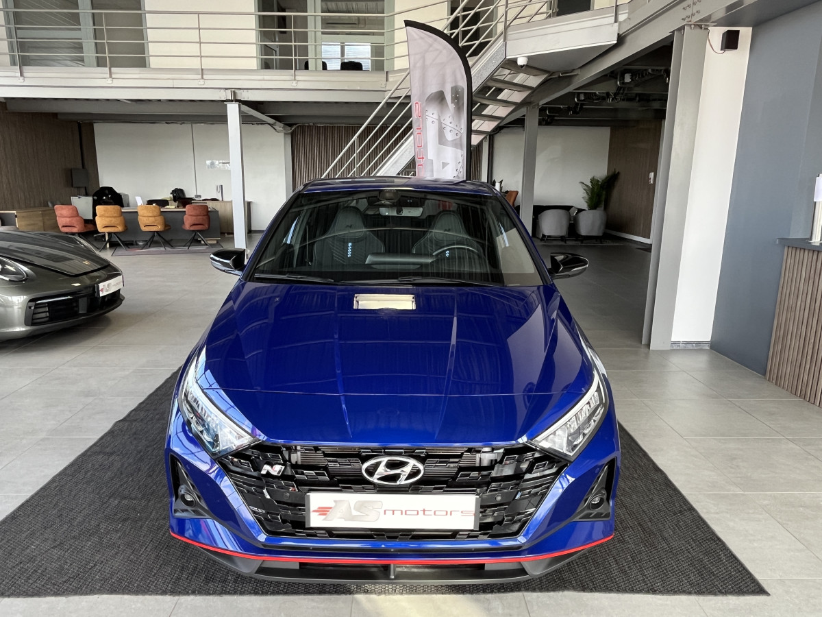 HYUNDAI I20 N 1,6 T-GDI 204 GPS CAMERA APPLE CARPLAY REGULATEUR LIMITEUR KEYLESS VIRTUAL COCKPIT DRIVE SELECT HIFI BOSE FULL LED DIFFERENTIEL A GLISSEMENT ETAT NEUF