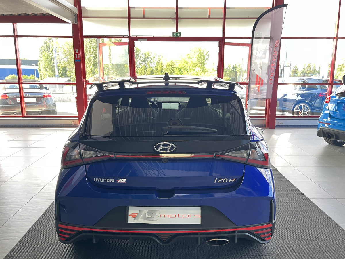 HYUNDAI I20 N 1,6 T-GDI 204 GPS CAMERA APPLE CARPLAY REGULATEUR LIMITEUR KEYLESS VIRTUAL COCKPIT DRIVE SELECT HIFI BOSE FULL LED DIFFERENTIEL A GLISSEMENT ETAT NEUF