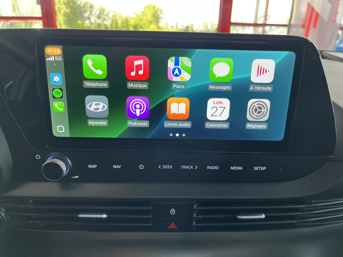 HYUNDAI I20 N 1,6 T-GDI 204 GPS CAMERA APPLE CARPLAY REGULATEUR LIMITEUR KEYLESS VIRTUAL COCKPIT DRIVE SELECT HIFI BOSE FULL LED DIFFERENTIEL A GLISSEMENT ETAT NEUF