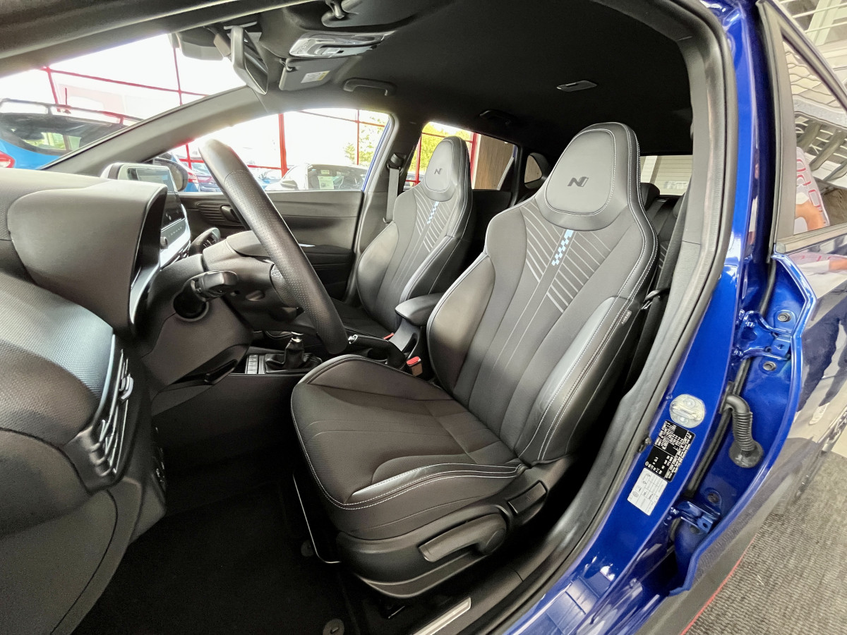 HYUNDAI I20 N 1,6 T-GDI 204 GPS CAMERA APPLE CARPLAY REGULATEUR LIMITEUR KEYLESS VIRTUAL COCKPIT DRIVE SELECT HIFI BOSE FULL LED DIFFERENTIEL A GLISSEMENT ETAT NEUF