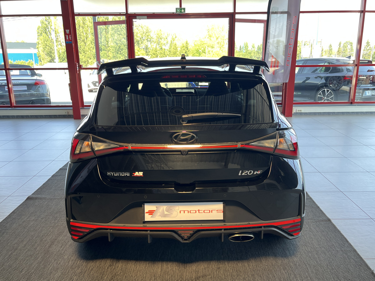 HYUNDAI I20 N 1,6 T-GDI 204 GPS CAMERA APPLE CARPLAY REGULATEUR LIMITEUR KEYLESS VIRTUAL COCKPIT DRIVE SELECT HIFI BOSE FULL LED DIFFERENTIEL A GLISSEMENT ETAT NEUF