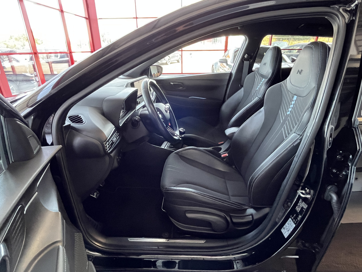 HYUNDAI I20 N 1,6 T-GDI 204 GPS CAMERA APPLE CARPLAY REGULATEUR LIMITEUR KEYLESS VIRTUAL COCKPIT DRIVE SELECT HIFI BOSE FULL LED DIFFERENTIEL A GLISSEMENT ETAT NEUF