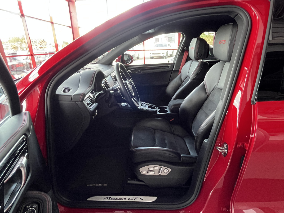 PORSCHE MACAN GTS 3,0 V6 360 4X4 PDK ATTELAGE GPS CAMERA 360  HIFI BOSE APPLE CARPLAY PVTS PLUS  PASM REGULATEUR  BI-XENON  SUSPENSION PNEUMATIQUE  JANTE 21 TURBO  ETAT NEUF