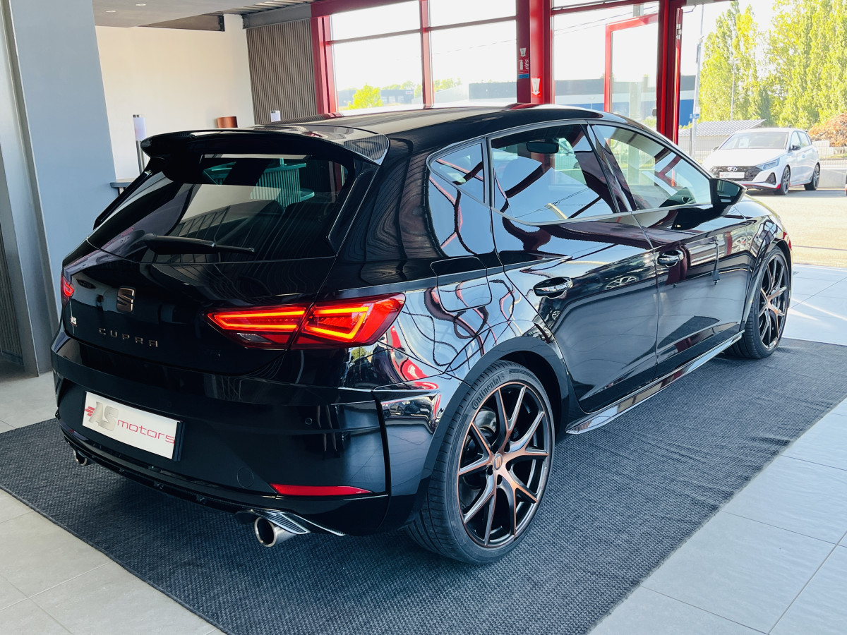SEAT LEON CUPRA R 2,0 TSI 310 EDITION LIMLITED 799 EXEMPLAIRES GPS CAMERA DCC ACC  KEYLESS REGULATEUR ADAPTATIF SIEGES BAQUETS PACK ALCANTARA  DIVE PROFILE PACK CARBON APPLE CARPLAY FULL LED PARK PILOT HIFI BEATS JANTES 19 ETAT PROCHE DU NEUF