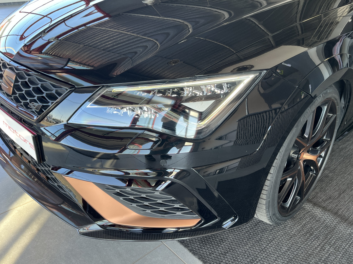 SEAT LEON CUPRA R 2,0 TSI 310 EDITION LIMLITED 799 EXEMPLAIRES GPS CAMERA DCC ACC  KEYLESS REGULATEUR ADAPTATIF SIEGES BAQUETS PACK ALCANTARA  DIVE PROFILE PACK CARBON APPLE CARPLAY FULL LED PARK PILOT HIFI BEATS JANTES 19 ETAT PROCHE DU NEUF
