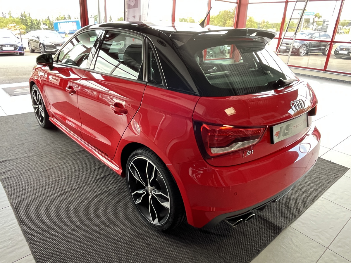 AUDI S1 SPORTBACK 2,0 TFSI  231 QUATTRO GPS KEYLESS  DRIVE SELECT JANTES ALU 18 BI-XENON REGULATEUR HIFI BOSE EXCELLENT ETAT