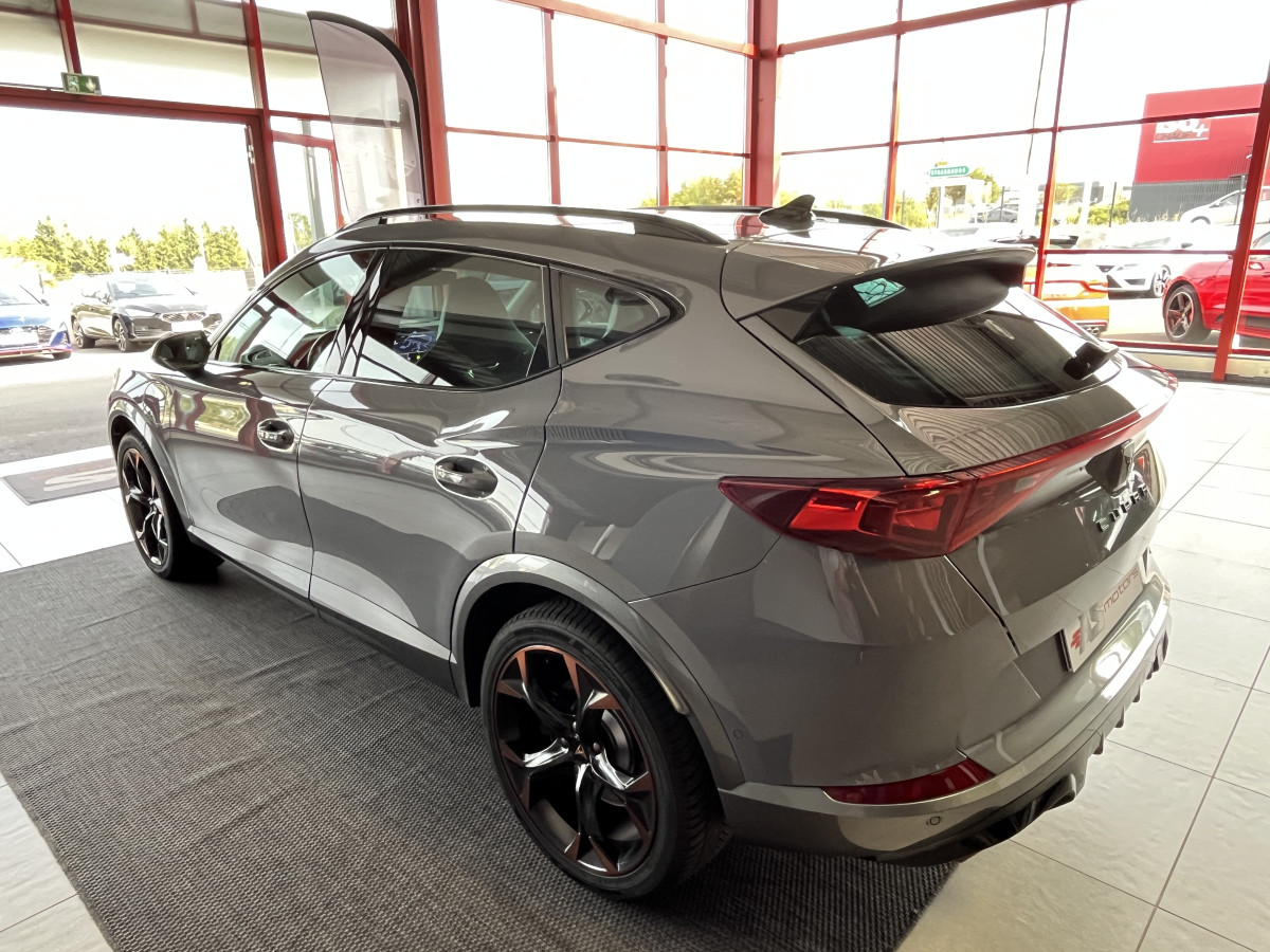 CUPRA FORMENTOR 1,4 E-HYBRID 245 VZ DSG6  GPS CAMERA DCC ACC  360 KEYLESS FULL LED VIRTUAL COCKPIT PARK PILOT PARK ASSIST  DRIVE PROFILE REGULATEUR ADAPTATIF LIMITEUR JANTES 19 PACK HIVER EXCELLENT ETAT