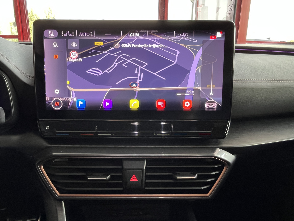 CUPRA FORMENTOR 1,4 E-HYBRID 245 VZ DSG6  GPS CAMERA DCC ACC  360 KEYLESS FULL LED VIRTUAL COCKPIT PARK PILOT PARK ASSIST  DRIVE PROFILE REGULATEUR ADAPTATIF LIMITEUR JANTES 19 PACK HIVER EXCELLENT ETAT