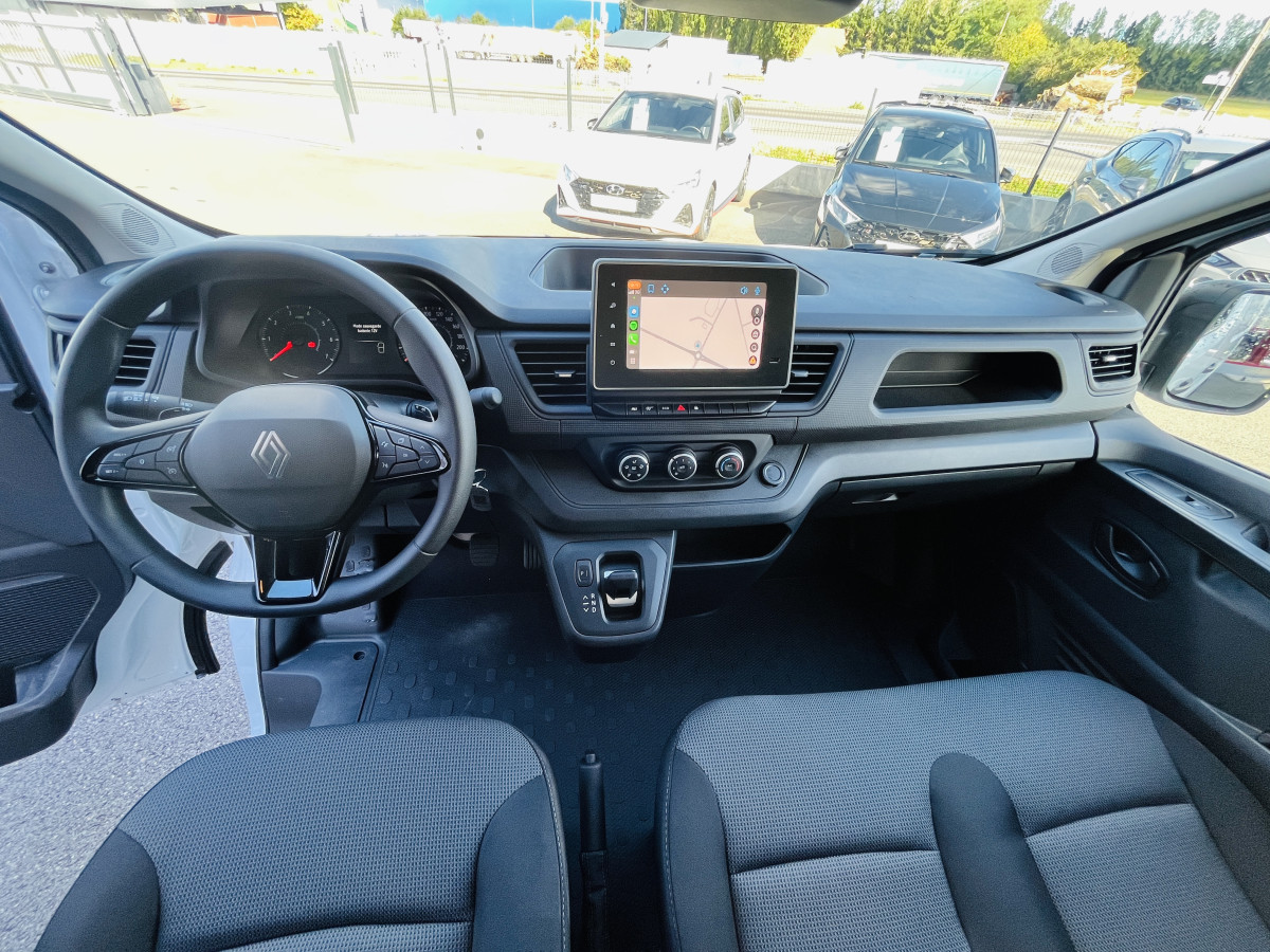 RENAULT TRAFIC FOURGON ADVANCE  L1 H1 3T 2,0 DCI 150  BVA9 ATTELAGE GPS ANDROID APPLE CARPLAY  CAMERA FEUX FULL LED APPLE CARPLAY RADAR DE RECUL REGULATEUR LIMITEUR ETAT NEUF