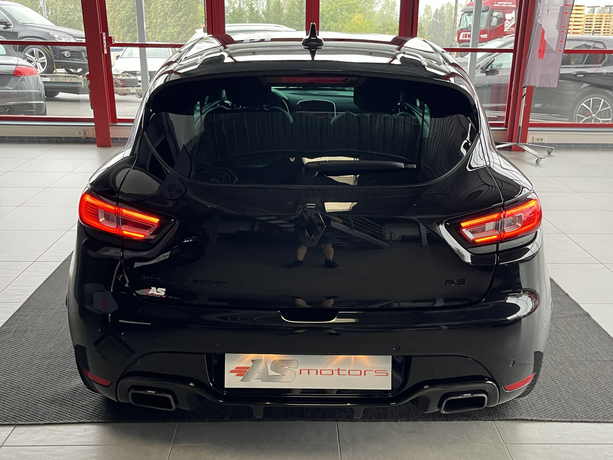RENAULT CLIO 4  RS 18 1,6 220 EDC N° 808  GPS REGULATEUR LIMITEURRS DRIVE RS MONITOR HIFI BASS REFLEX  AKRAPOVIC KEYLESS PARK PILOT FEUX LED JANTES 18 EXCELLENT ETAT