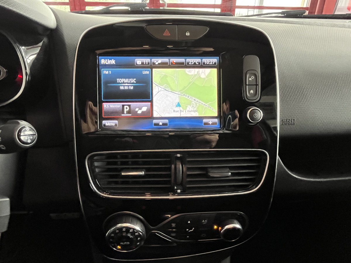 RENAULT CLIO 4  RS 18 1,6 220 EDC N° 808  GPS REGULATEUR LIMITEURRS DRIVE RS MONITOR HIFI BASS REFLEX  AKRAPOVIC KEYLESS PARK PILOT FEUX LED JANTES 18 EXCELLENT ETAT