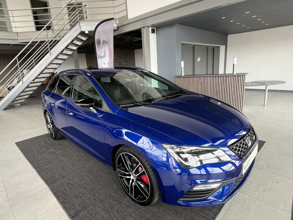 SEAT LEON CUPRA ST 2,0 TSI 300  GPS DCC  HIFI BEATS VIRTUAL COCKPIT REGULATEUR  FEUX FULL LED DRIVE PROFILE PARK PILOT JANTES 19 EXCELLENT ETAT