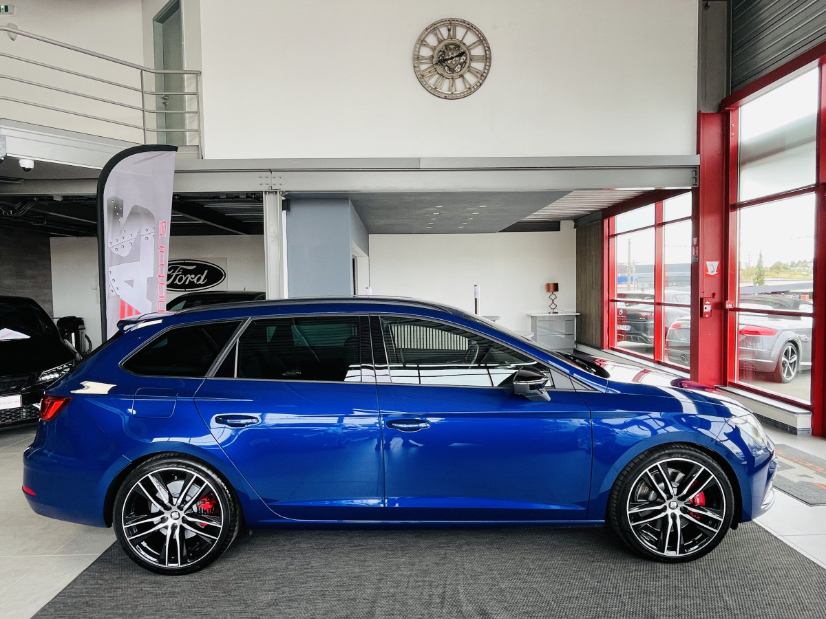 SEAT LEON CUPRA ST 2,0 TSI 300  GPS DCC  HIFI BEATS VIRTUAL COCKPIT REGULATEUR  FEUX FULL LED DRIVE PROFILE PARK PILOT JANTES 19 EXCELLENT ETAT