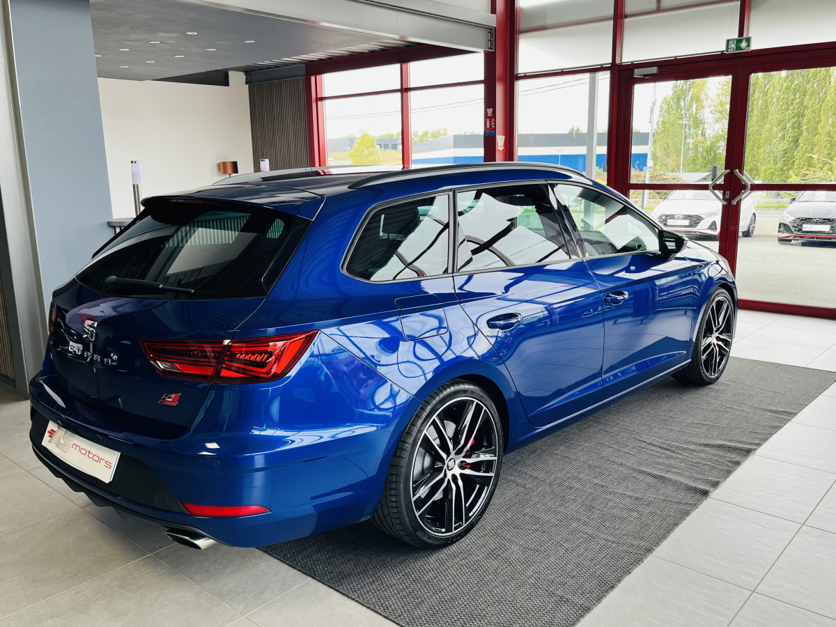 SEAT LEON CUPRA ST 2,0 TSI 300  GPS DCC  HIFI BEATS VIRTUAL COCKPIT REGULATEUR  FEUX FULL LED DRIVE PROFILE PARK PILOT JANTES 19 EXCELLENT ETAT
