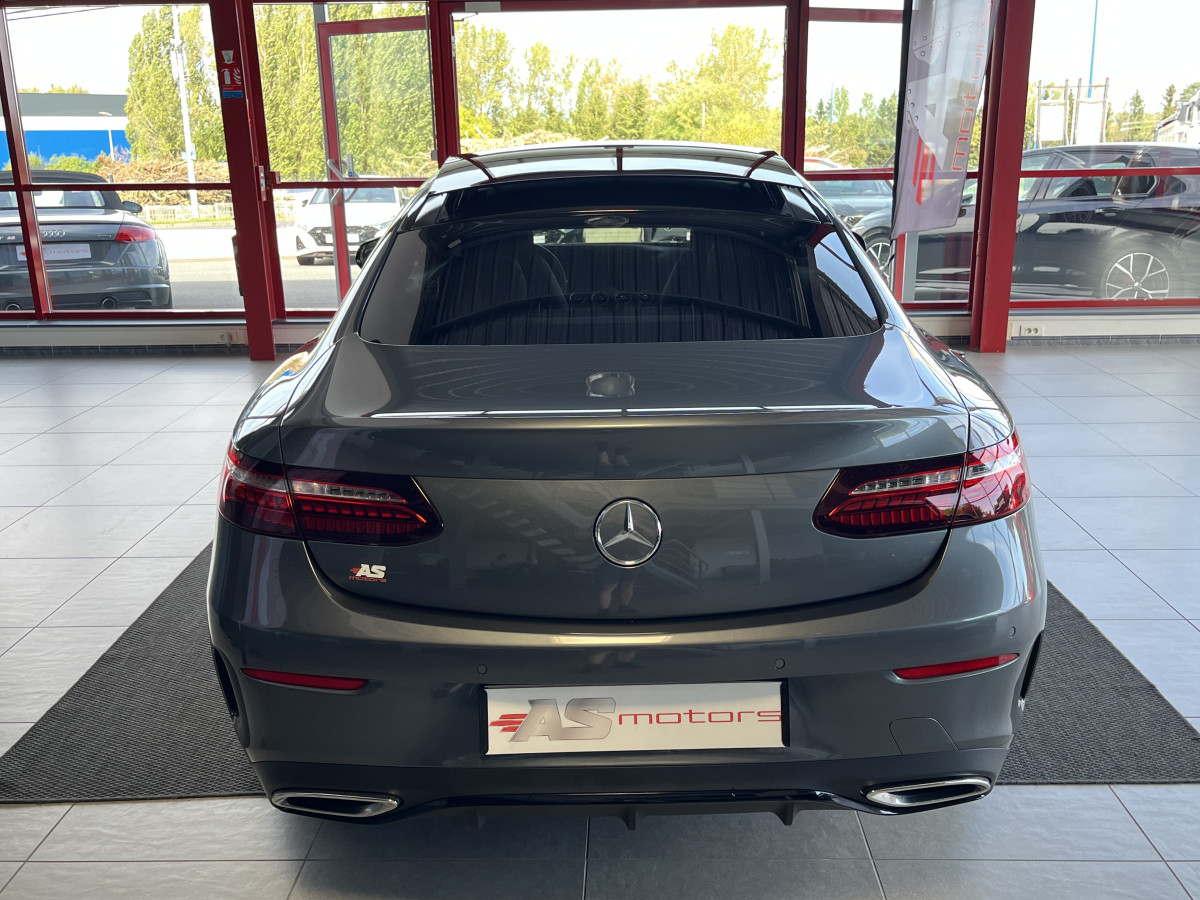MERCEDES CLASSE E COUPE 220 CDI 194 AMG LINE 9G-TRONIC TOIT PANORAMIQUE OUVRANT GPS CAMERA KEYLESS APPLE CARPLAY HIFI BURMESTER  VIRTUAL COCKPIT PARK PILOT MBUX PACK AMG FEUX FULL LED JANTES ALU 20 EXCELLENT ETAT