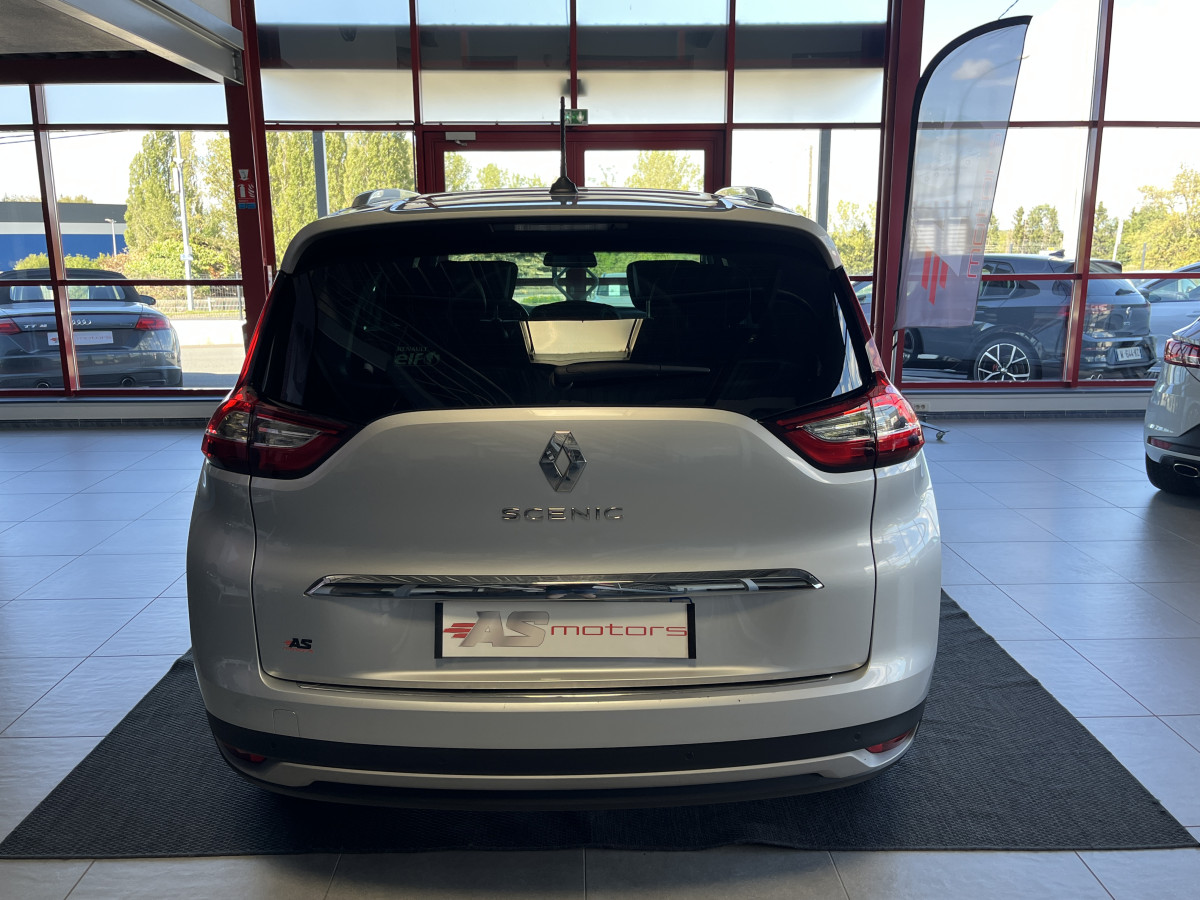RENAULT GRAND SCENIC 1,5 DCI 110 EDC TYPE INTENS 7 PLACES GPS KEYLESS REGULATEUR LIMITEUR FEUX HALOGENE PARK PILOT JANTES 20