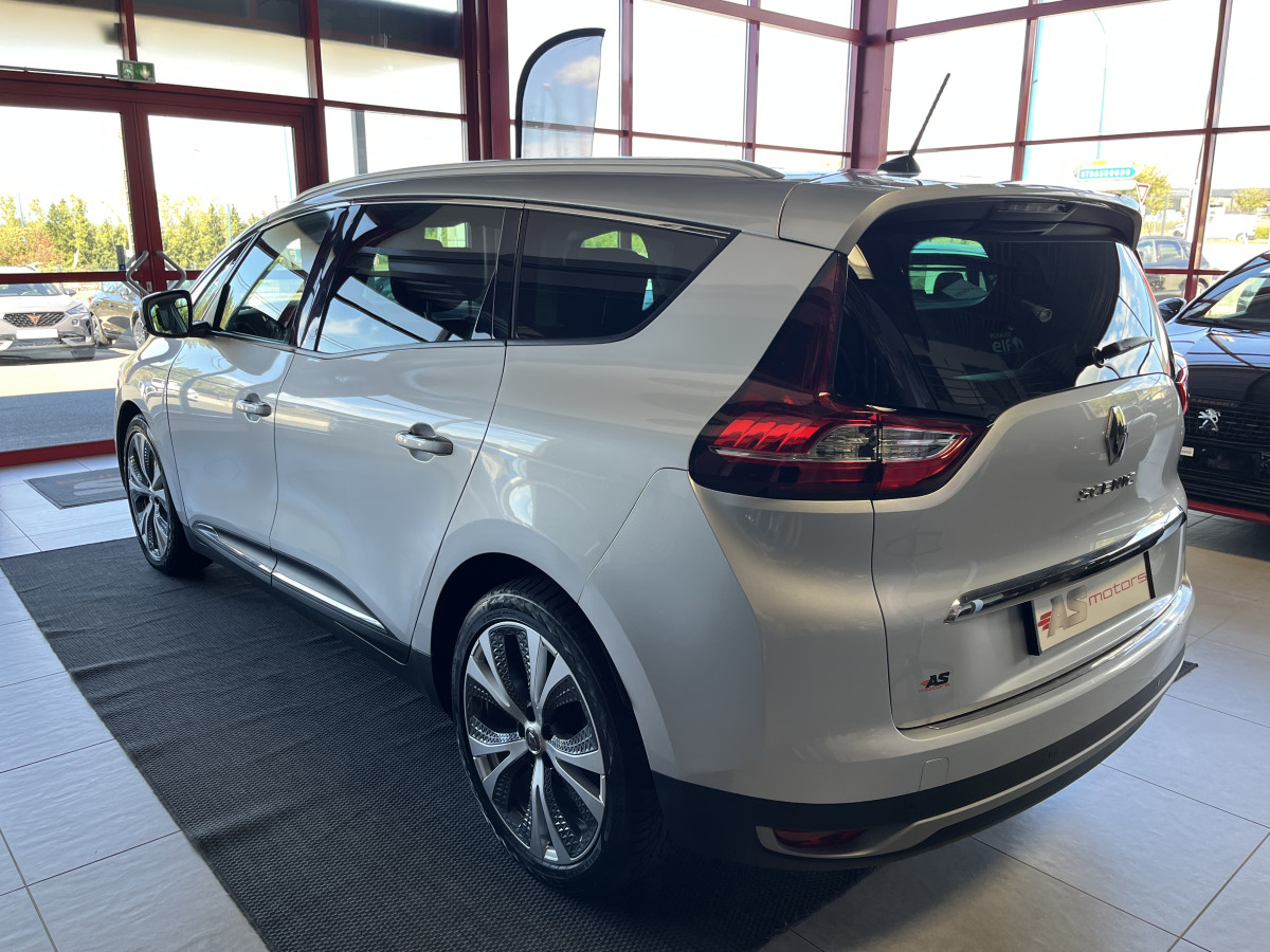 RENAULT GRAND SCENIC 1,5 DCI 110 EDC TYPE INTENS 7 PLACES GPS KEYLESS REGULATEUR LIMITEUR FEUX HALOGENE PARK PILOT JANTES 20