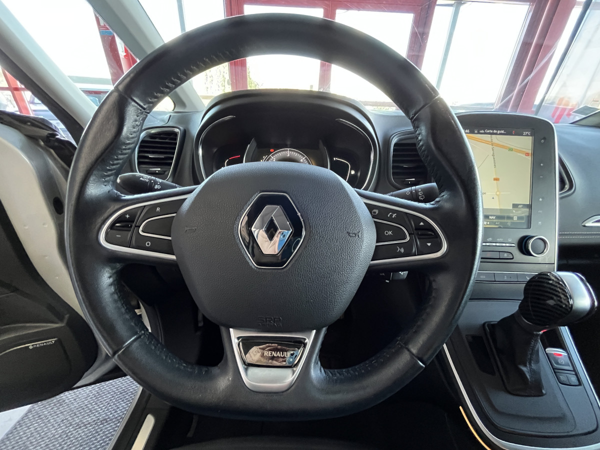 RENAULT GRAND SCENIC 1,5 DCI 110 EDC TYPE INTENS 7 PLACES GPS KEYLESS REGULATEUR LIMITEUR FEUX HALOGENE PARK PILOT JANTES 20