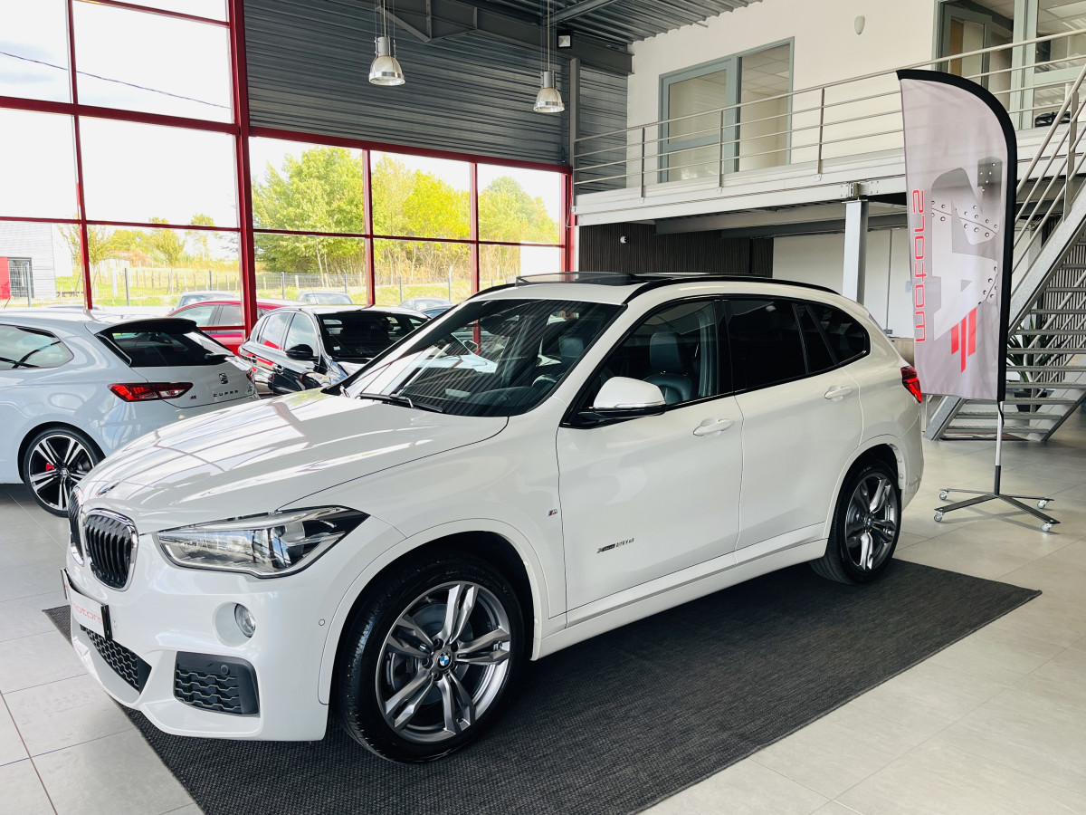 BMW X1 XDRIVE 20dA 190 M SPORT TOIT PANORAMIQUE OUVRANT GPS CAMERA KEYLESS  HIFI HARMAN/KARDON REGULATEUR LIMITEUR APPLE CARPLAY AFFICHAGE TETE HAUTE FULL LED PARK PILOT