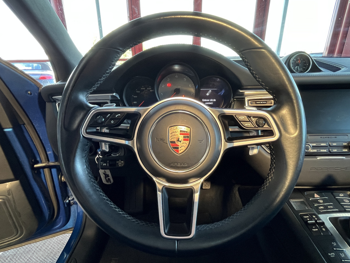 PORSCHE MACAN S  3,0 V6 340 4X4 PDK ATTELAGE TOIT PANORAMIQUE  GPS CAMERA 360  HIFI BOSE APPLE CARPLAY PCM  PASM PACK CARBON REGULATEUR ADAPTATIF  SUSPENSION PNEUMATIQUE  PACK CHRONO SPORT JANTES  21 EXCELLENT ETAT