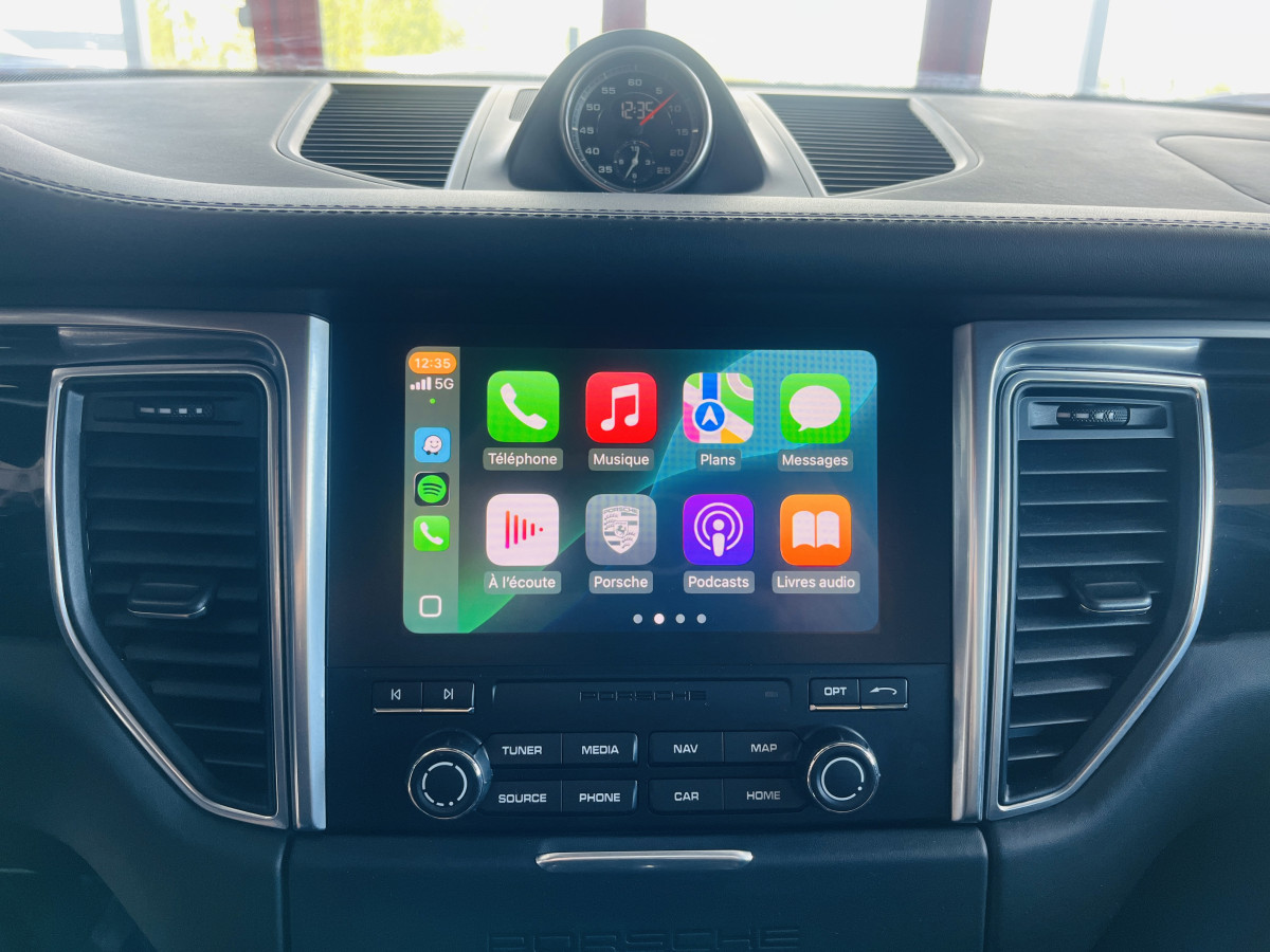 PORSCHE MACAN S  3,0 V6 340 4X4 PDK ATTELAGE TOIT PANORAMIQUE  GPS CAMERA 360  HIFI BOSE APPLE CARPLAY PCM  PASM PACK CARBON REGULATEUR ADAPTATIF  SUSPENSION PNEUMATIQUE  PACK CHRONO SPORT JANTES  21 EXCELLENT ETAT
