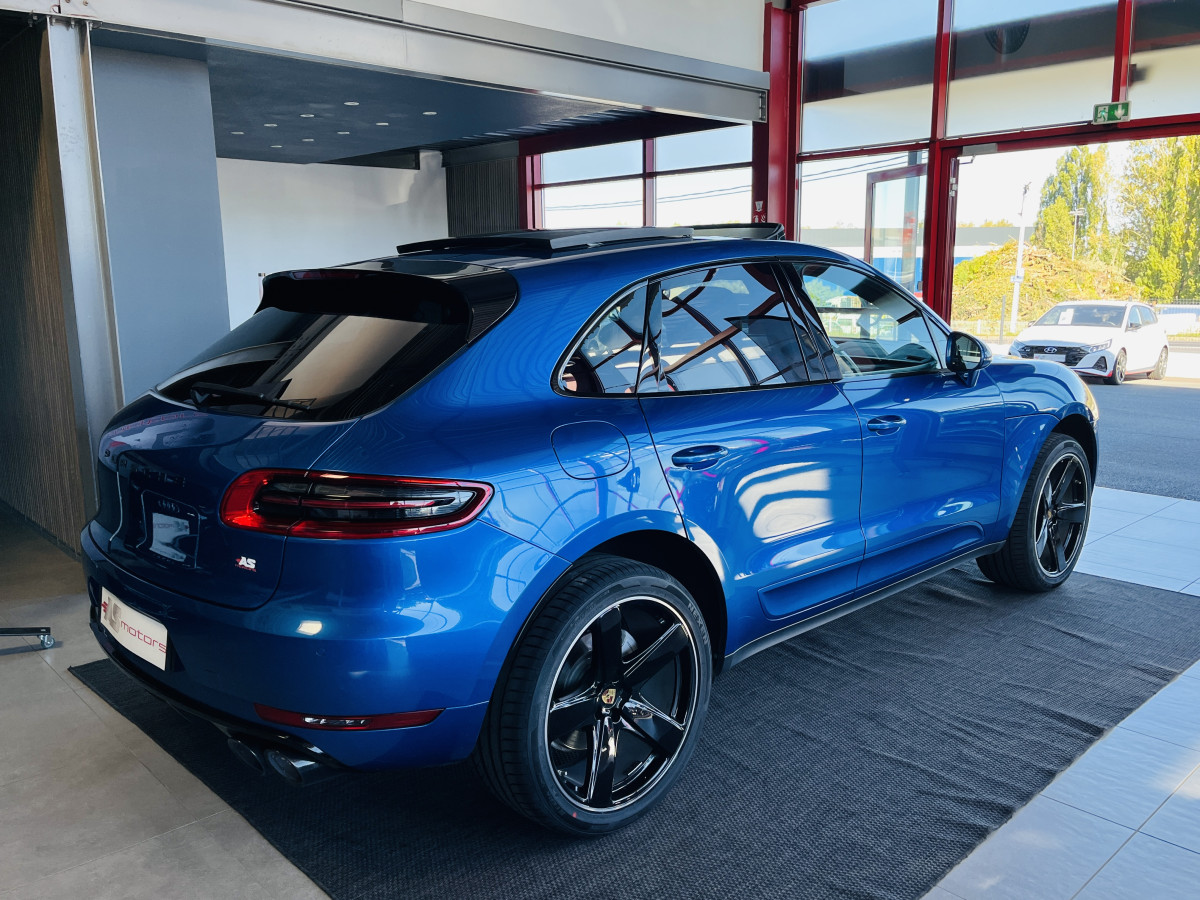 PORSCHE MACAN S DIESEL 3,0 V6 258 4X4 PDK  PASM PDLS PCM GPS TOIT PANORAMIQUE CAMERA REGULATEUR LIMITEUR BOUSSOLE  HIFI BOSE BI-XENON PACK SPORT DESIGN PACK CONFORT JANTES TURBO 21