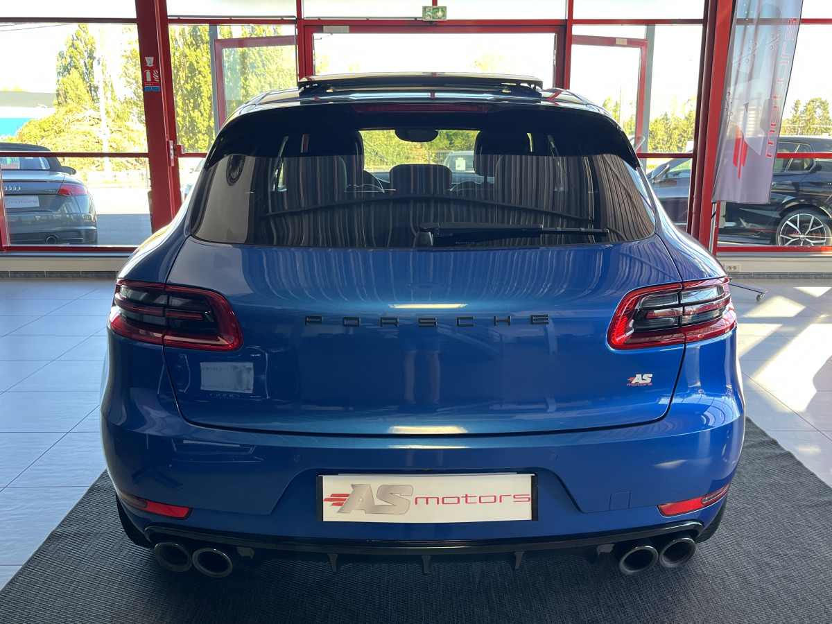 PORSCHE MACAN S DIESEL 3,0 V6 258 4X4 PDK  PASM PDLS PCM GPS TOIT PANORAMIQUE CAMERA REGULATEUR LIMITEUR BOUSSOLE  HIFI BOSE BI-XENON PACK SPORT DESIGN PACK CONFORT JANTES TURBO 21