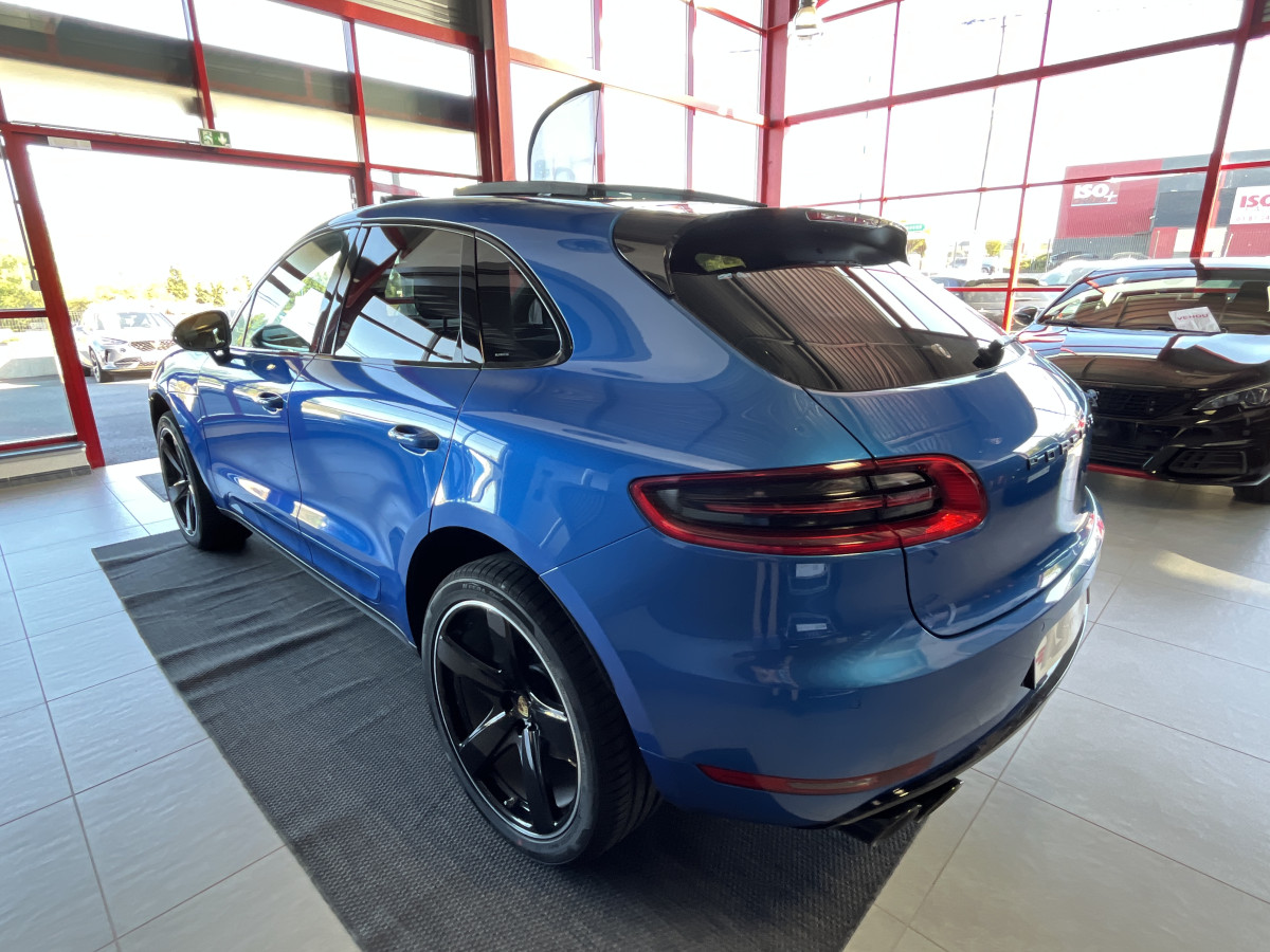 PORSCHE MACAN S DIESEL 3,0 V6 258 4X4 PDK  PASM PDLS PCM GPS TOIT PANORAMIQUE CAMERA REGULATEUR LIMITEUR BOUSSOLE  HIFI BOSE BI-XENON PACK SPORT DESIGN PACK CONFORT JANTES TURBO 21