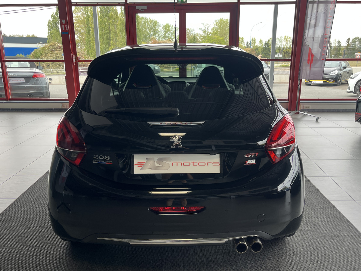 PEUGEOT 208 GTI BPS 1,6 208 GPS CAMERA APPLE CARPLAY HIFI JBL REGULATEUR LIMITEUR PARK PILOT FEUX HALOGENE JANTES 18  EXCELLENT ETAT