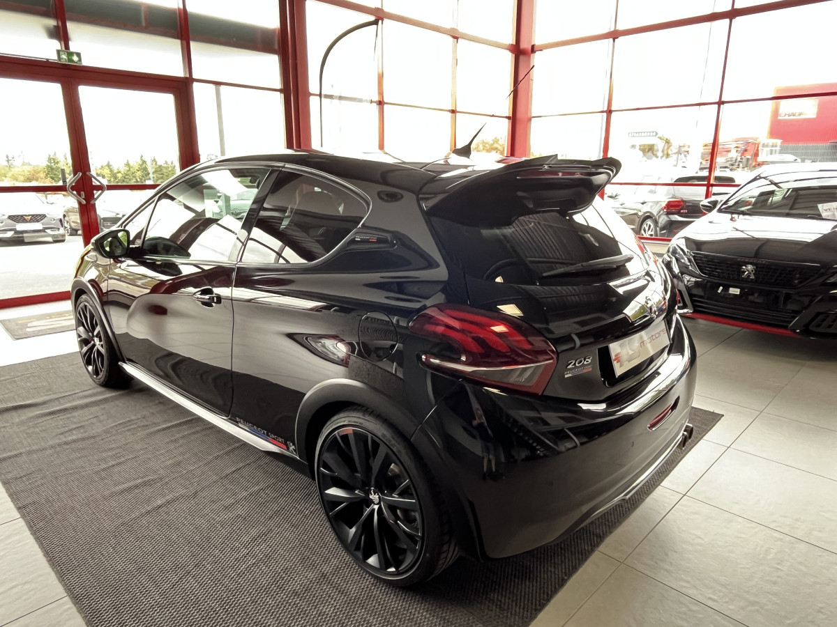 PEUGEOT 208 GTI BPS 1,6 208 GPS CAMERA APPLE CARPLAY HIFI JBL REGULATEUR LIMITEUR PARK PILOT FEUX HALOGENE JANTES 18  EXCELLENT ETAT
