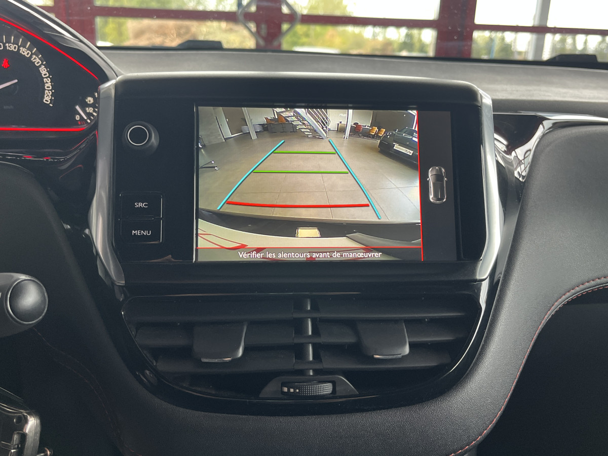 PEUGEOT 208 GTI BPS 1,6 208 GPS CAMERA APPLE CARPLAY HIFI JBL REGULATEUR LIMITEUR PARK PILOT FEUX HALOGENE JANTES 18  EXCELLENT ETAT