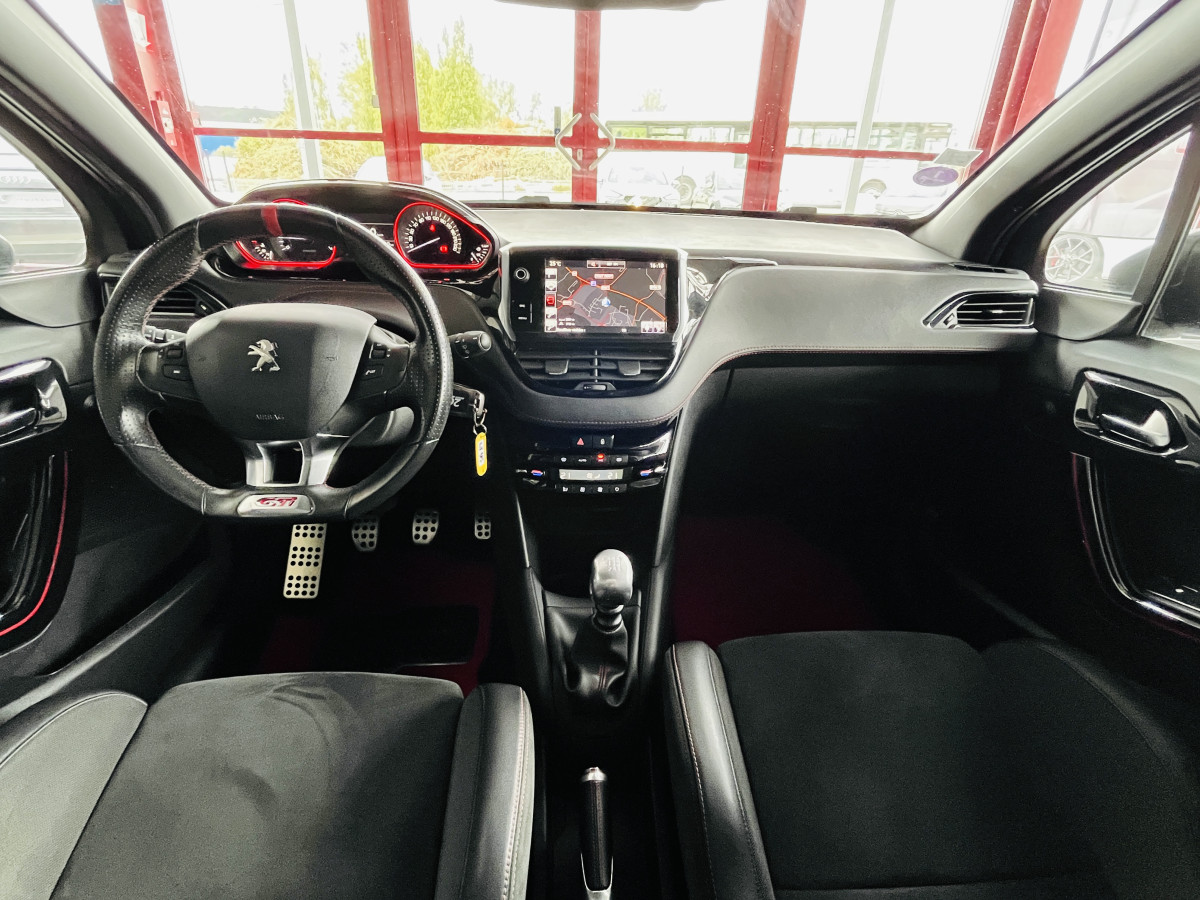 PEUGEOT 208 GTI BPS 1,6 208 GPS CAMERA APPLE CARPLAY HIFI JBL REGULATEUR LIMITEUR PARK PILOT FEUX HALOGENE JANTES 18  EXCELLENT ETAT