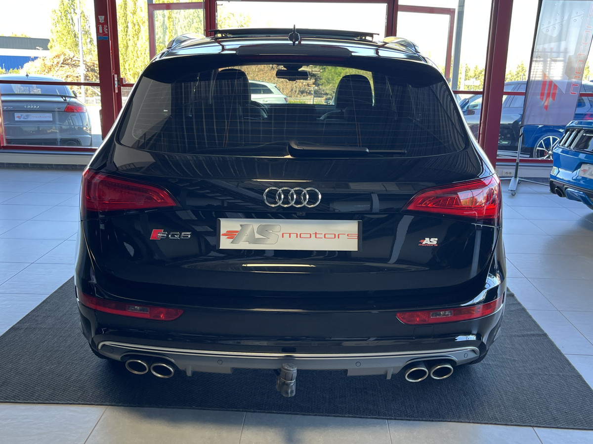 AUDI SQ5 3,0  TDI V6 313 BVA8 QUATTRO ATTELAGE  TOIT PANORAMIQUE OUVRANT  GPS CAMERA HIFI B&O KEYLESS REGULATEUR ADAPTATIF FULL CUIR  BI-XENON  PARK PILOT  PACK CARBON DRIVE SELECT JANTE 21  EXCELLENT ETAT