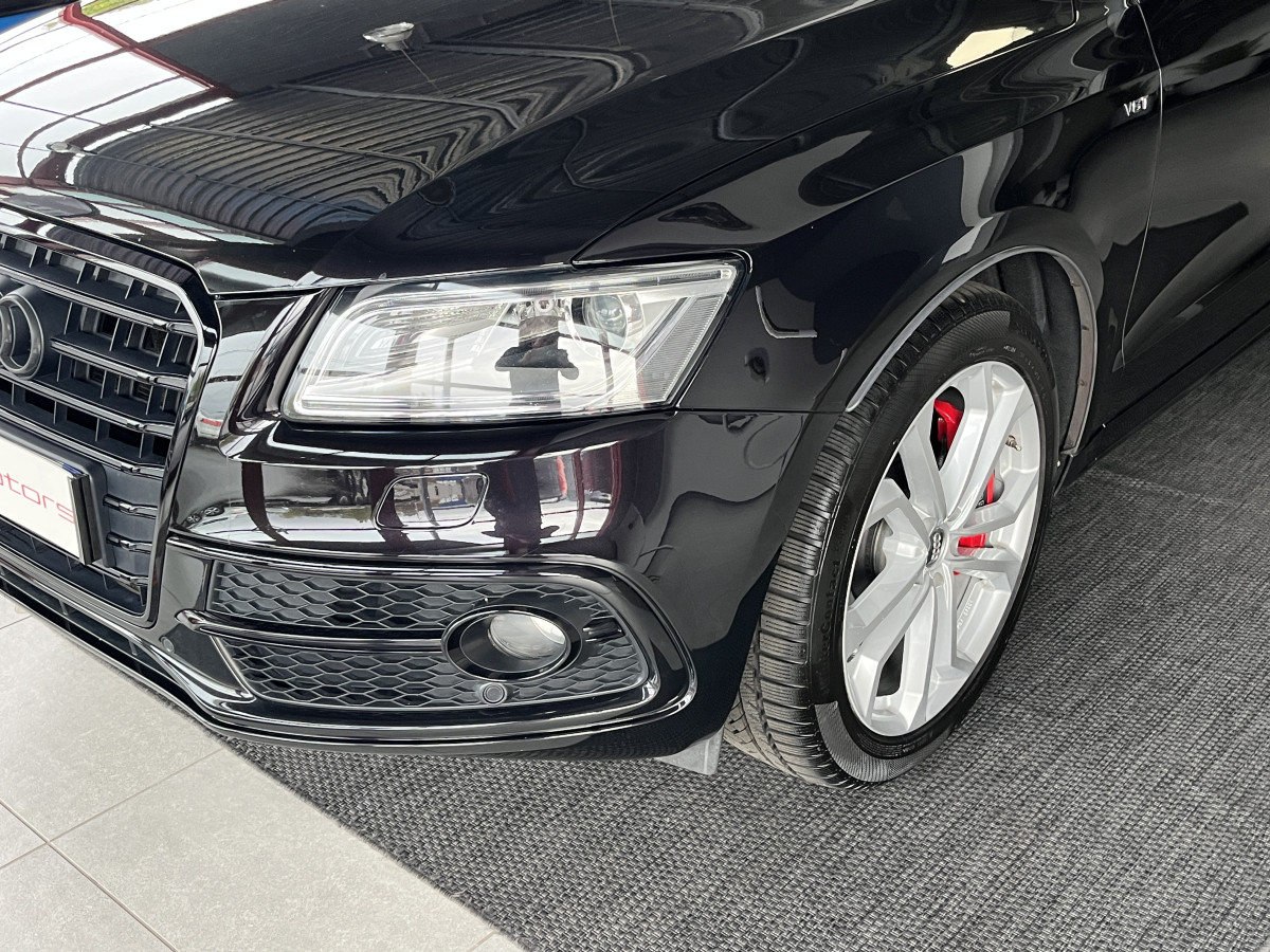 AUDI SQ5 3,0  TDI V6 313 BVA8 QUATTRO ATTELAGE TOIT PANORAMIQUE OUVRANT  GPS CAMERA HIFI B&O KEYLESS REGULATEUR ADAPTATIF  BI-XENON  PARK PILOT  DRIVE SELECT JANTES 20  EXCELLENT ETAT