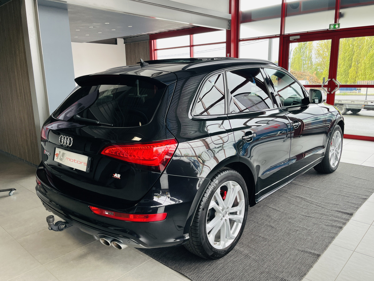 AUDI SQ5 3,0  TDI V6 313 BVA8 QUATTRO ATTELAGE TOIT PANORAMIQUE OUVRANT  GPS CAMERA HIFI B&O KEYLESS REGULATEUR ADAPTATIF  BI-XENON  PARK PILOT  DRIVE SELECT JANTES 20  EXCELLENT ETAT