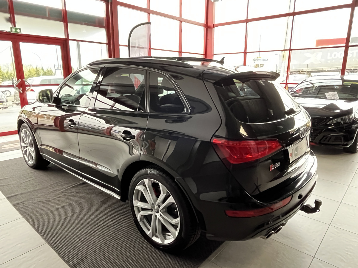 AUDI SQ5 3,0  TDI V6 313 BVA8 QUATTRO ATTELAGE TOIT PANORAMIQUE OUVRANT  GPS CAMERA HIFI B&O KEYLESS REGULATEUR ADAPTATIF  BI-XENON  PARK PILOT  DRIVE SELECT JANTES 20  EXCELLENT ETAT