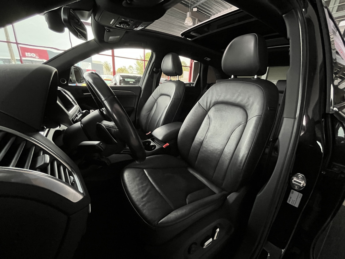 AUDI SQ5 3,0  TDI V6 313 BVA8 QUATTRO ATTELAGE TOIT PANORAMIQUE OUVRANT  GPS CAMERA HIFI B&O KEYLESS REGULATEUR ADAPTATIF  BI-XENON  PARK PILOT  DRIVE SELECT JANTES 20  EXCELLENT ETAT
