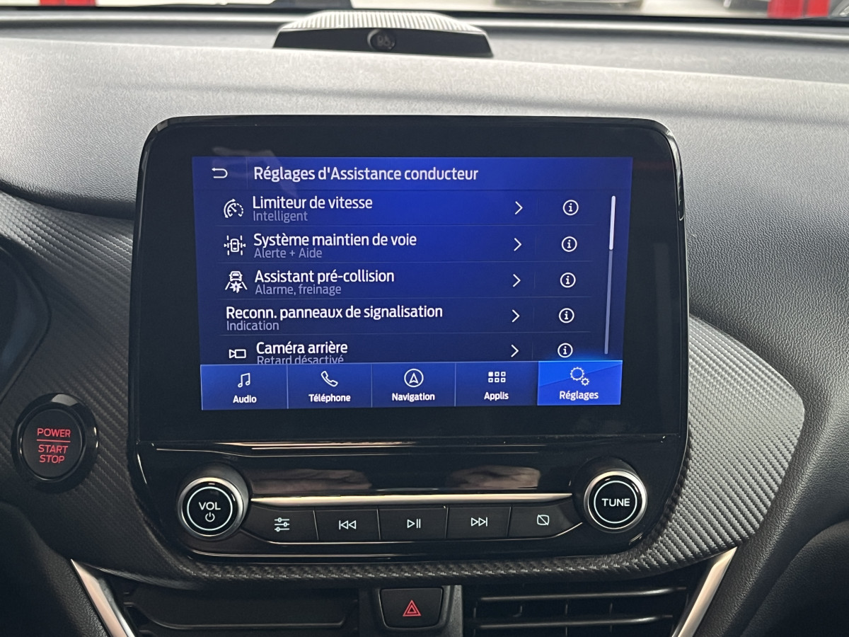 FORD PUMA ST 1,5 200  PHASE 2 PACK PERFORMANCE DIFFERENTIEL ATTELAGE GPS CAMERA  TOIT PANORAMIQUE FEUX FULL LED HIFI B&O APPLE CAR PLAY PACK HIVER PARK PILOT  KEYLESS BLEU AZURA  ETAT NEUF