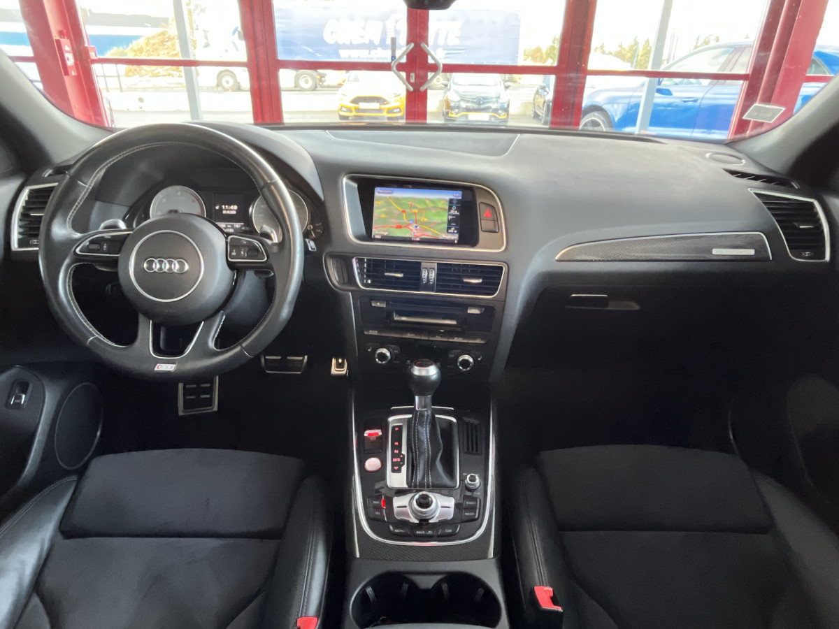 AUDI SQ5 TDI V6 313 QUATTRO BVA8 QUATTRO TOIT PANORAMIQUE  GPS CAMERA KEYLESS HIFI B&O  REGULATEUR  BI-XENON  PACK CARBON  PARK PILOT   DRIVE SELECT JANTE 21 EXCELLENT ETAT