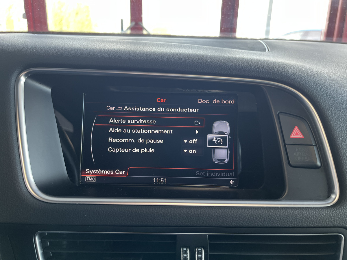 AUDI SQ5 TDI V6 313 QUATTRO BVA8 QUATTRO TOIT PANORAMIQUE  GPS CAMERA KEYLESS HIFI B&O  REGULATEUR  BI-XENON  PACK CARBON  PARK PILOT   DRIVE SELECT JANTE 21 EXCELLENT ETAT