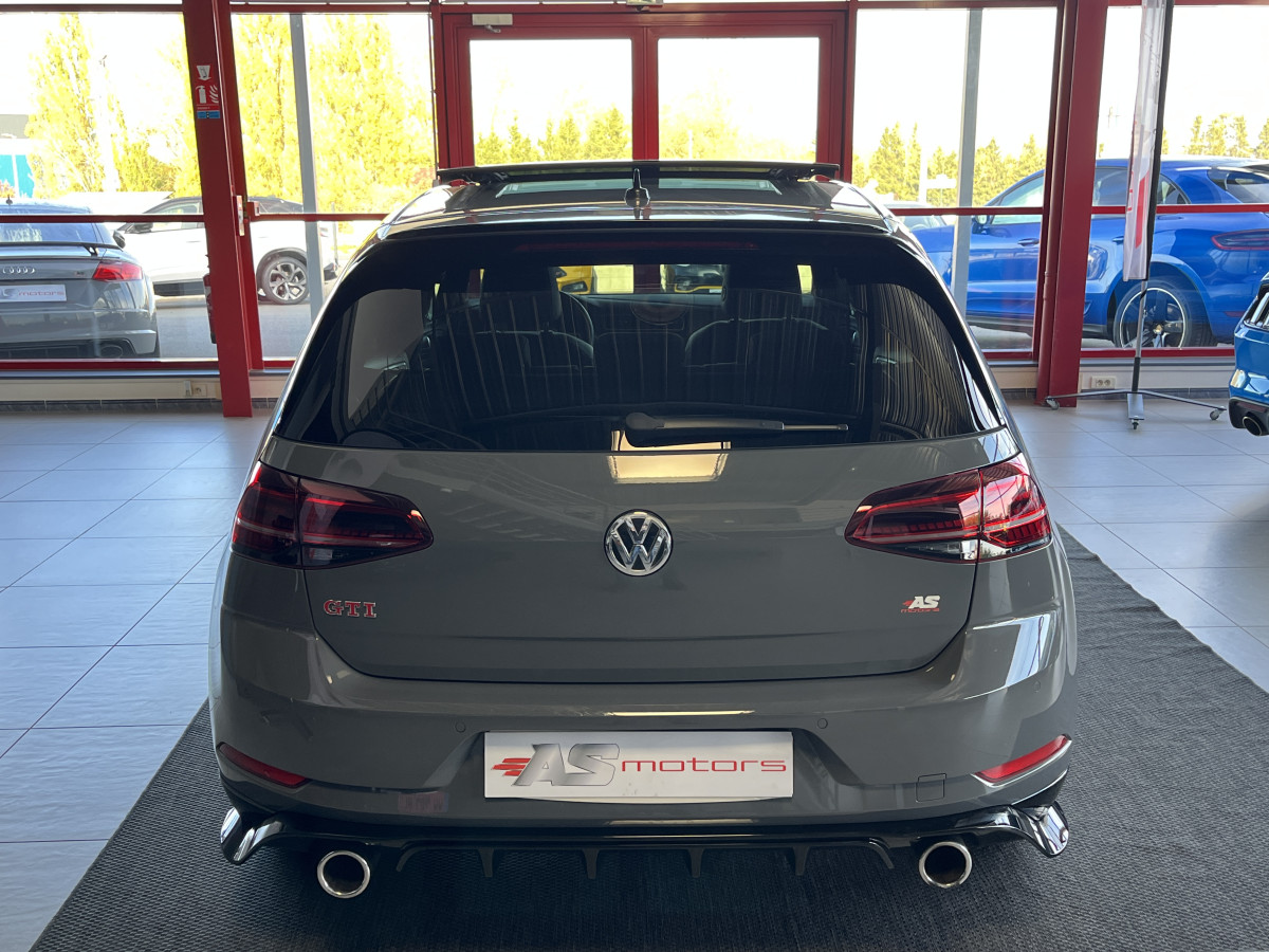 VW GOLF 7 GTI TCR  2,0 TSI 290 DSG7 TOIT PANORAMIQUE OUVRANT  GPS CAMERA  ACC DCC DIGITAL COCKPIT KEYLESS REGULATEUR ADAPTATIF LIMITEUR  FULL LED JANTES 19  EXCELLENT ETAT