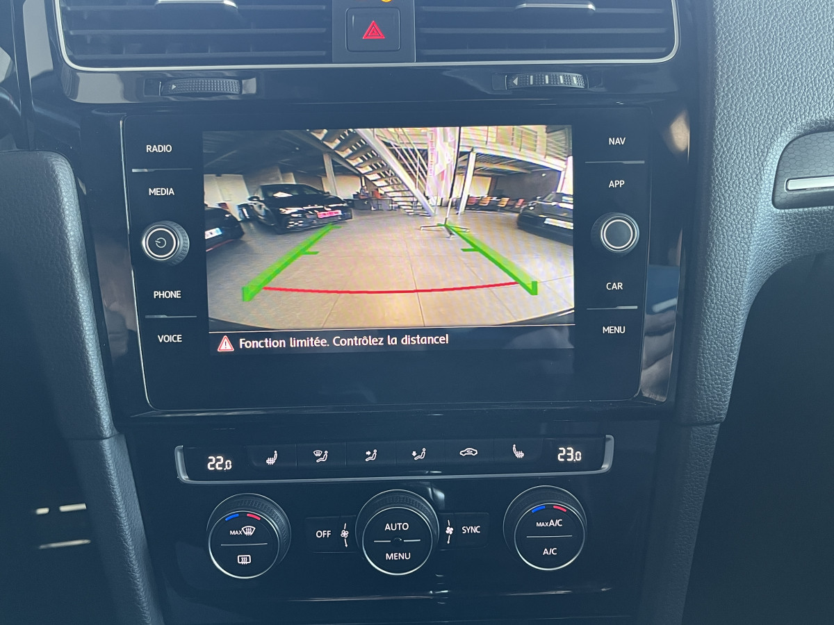 VW GOLF 7 GTI TCR  2,0 TSI 290 DSG7 TOIT PANORAMIQUE OUVRANT  GPS CAMERA  ACC DCC DIGITAL COCKPIT KEYLESS REGULATEUR ADAPTATIF LIMITEUR  FULL LED JANTES 19  EXCELLENT ETAT