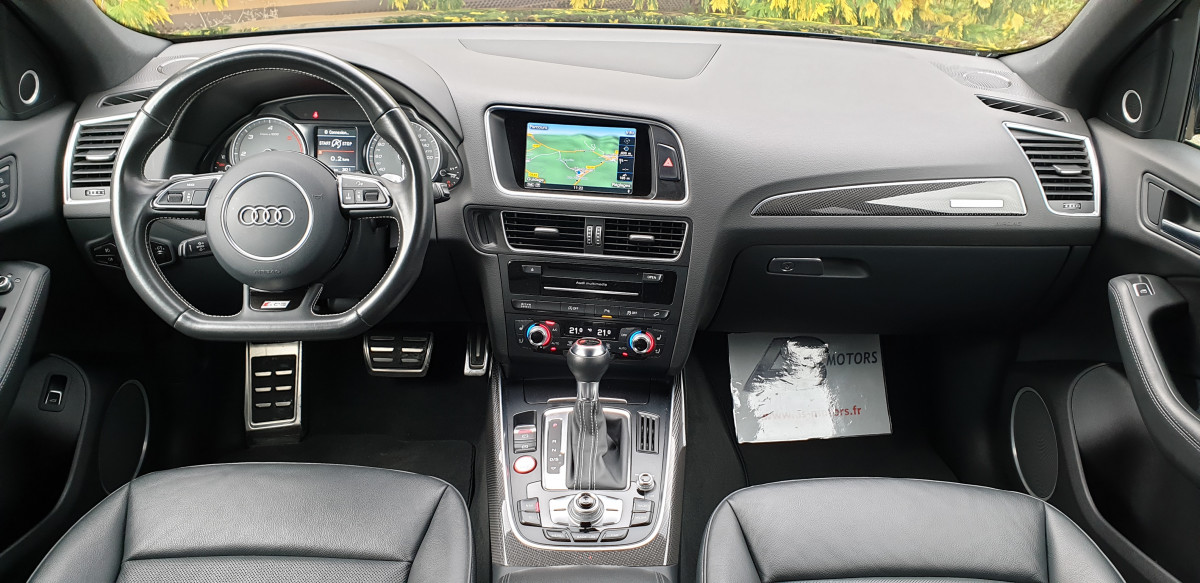 AUDI SQ5 3,0 V6 TDI 326 COMPETITION QUATTRO GPS CAMERA SIEGES CONFORT REGULATEUR BANG & OLUFSEN