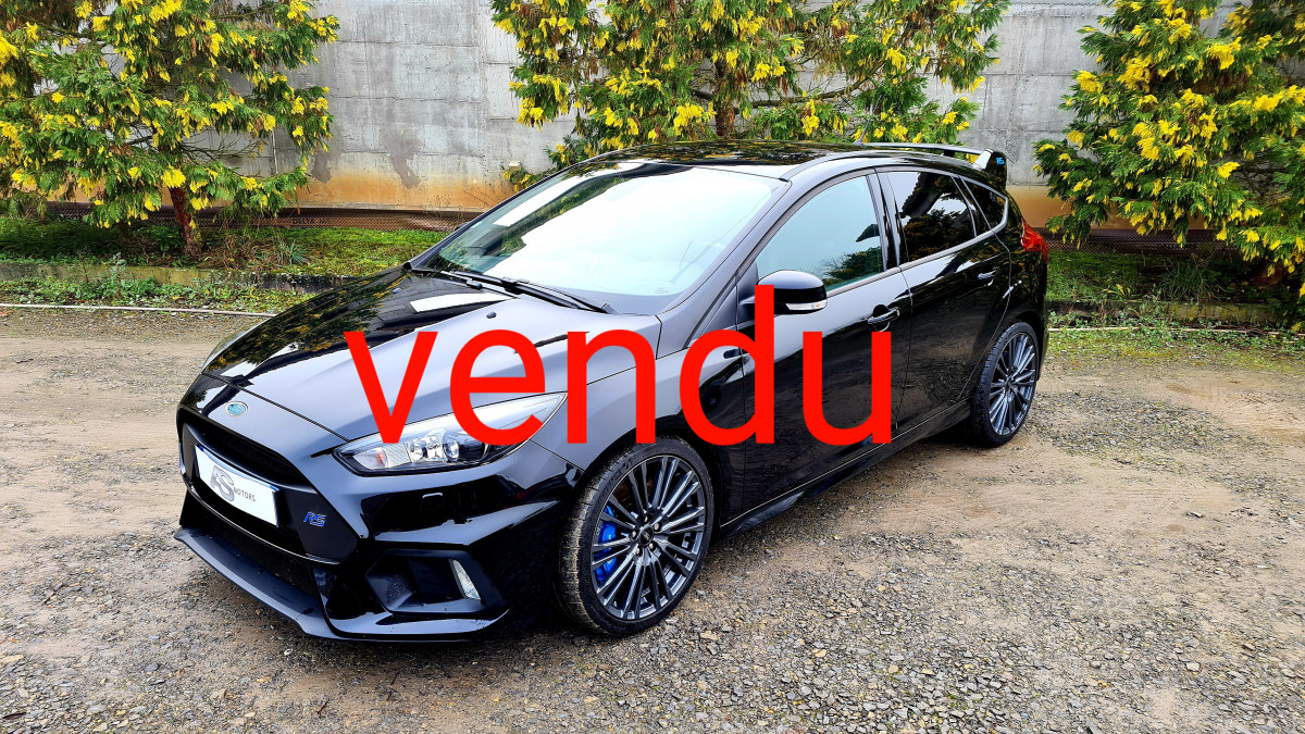 FORD FOCUS RS 2,3 ECO BOOST 350 GPS CAMERA REGULATEUR DRIVE MODE KEY-LESS