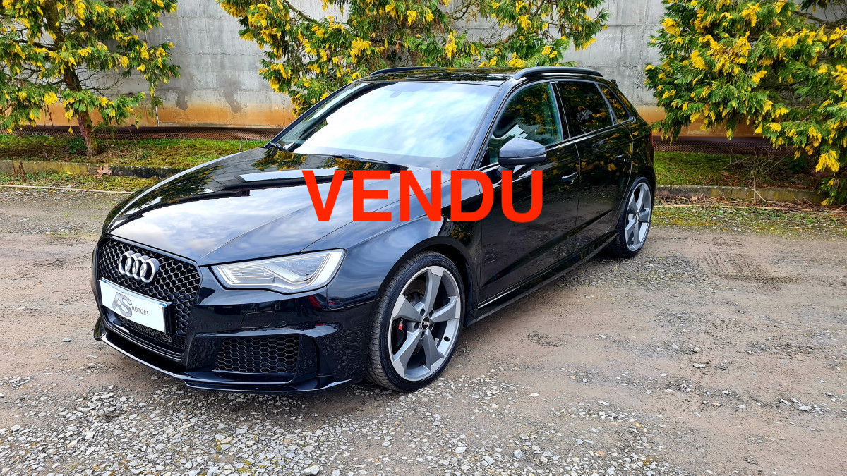 AUDI A3 RS3 SPORTBACK 2,5 TFSI 367 DSG7 GPS TOIT PANO REGULATEUR