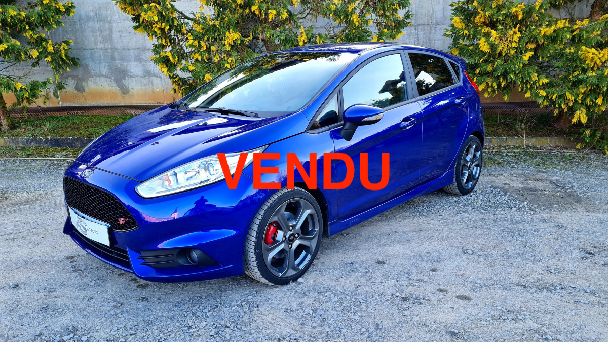 FIESTA ST 1,6 TURBO 182 PACK PERFORMANCE GPS CAMERA 5 PORTES  FULL OPTIONS