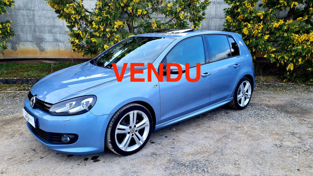 Volkswagen Golf 6 1.4 TSI 160ch DSG6 Full R-Line DCC Camera Toit Ouvrant Regulateur