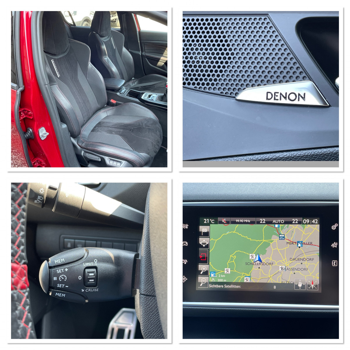 PEUGEOT 308 GTI 1,6  THP 272  BY PEUGEOT SPORT GPS KEYLESS REGULATEUR DENON