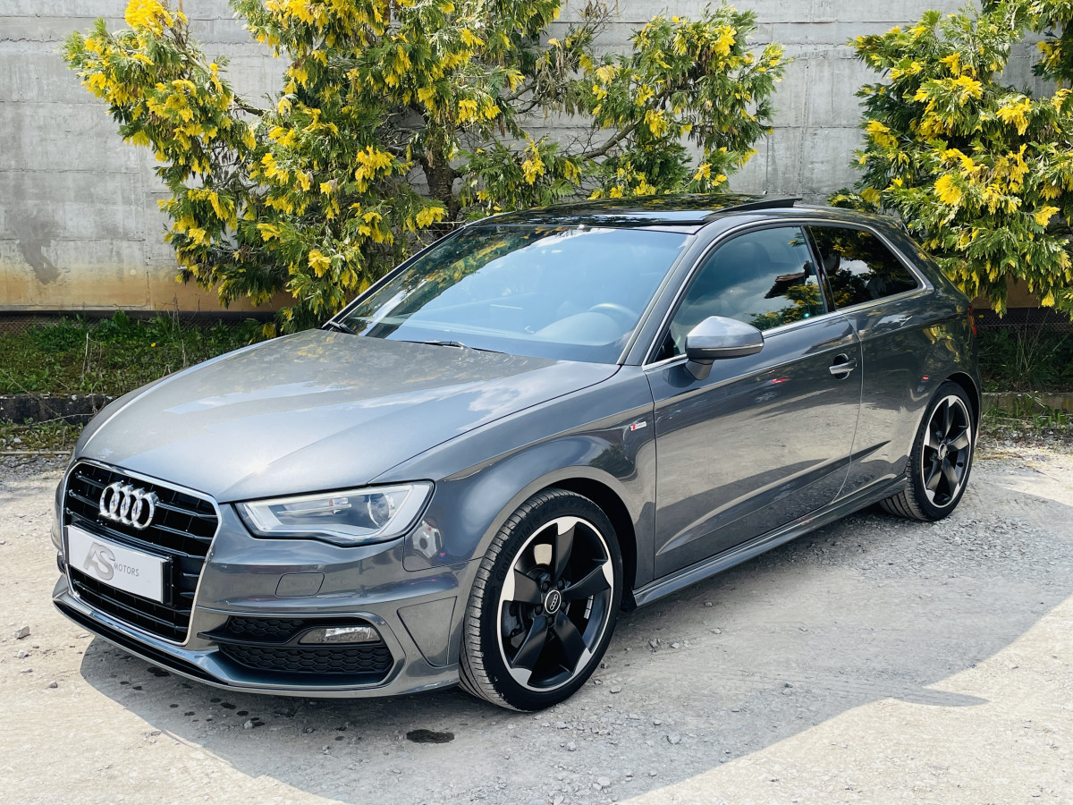 AUDI A3 1,8 TFSI 180 FULL S-LINE TOIT PANORAMIQUE GPS REGULATEUR BANG OLUFSEN JANTES ROTOR